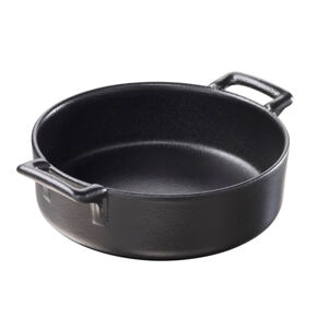 Bratenschale rund schwarz
16 cm Bratenschale rund schwarz
16 cm