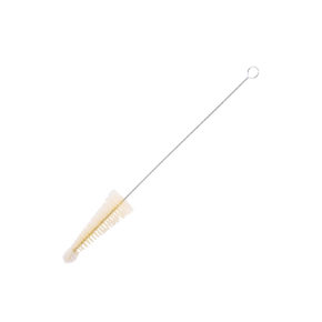 Flaschenbürste  mit Wolle 28 cm konisch mit Wolle 