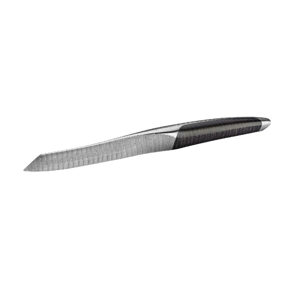 Steakmesser Damast, Esche schwarz 