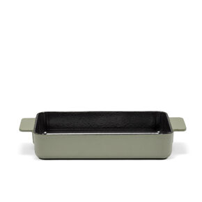 Gusseisen Bratschale 
grün 32 cm 