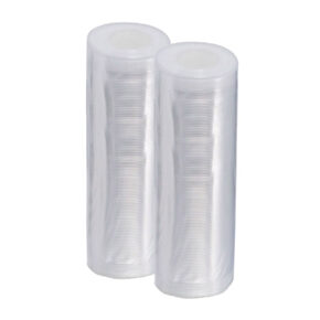 Vakuumier Folie
2 Rollen, 30 x 600 cm Vakuumier Folie
2 Rollen, 30 x 600 cm