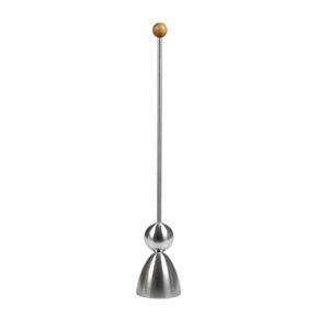 Egghead "Clack" wood-stainless steel 