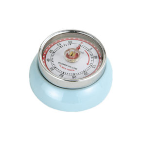 Timer Retro light blue 