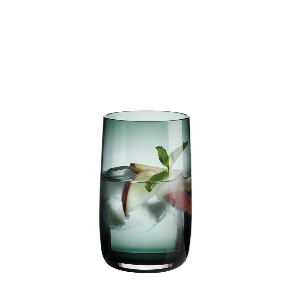 Verre à long drink vert 4dl 