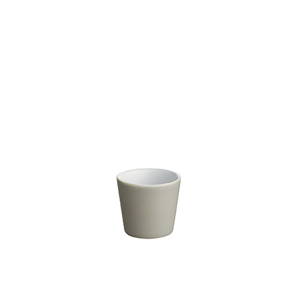 TONALE
Becher hellgrau 8 cl TONALE
Becher hellgrau 8 cl