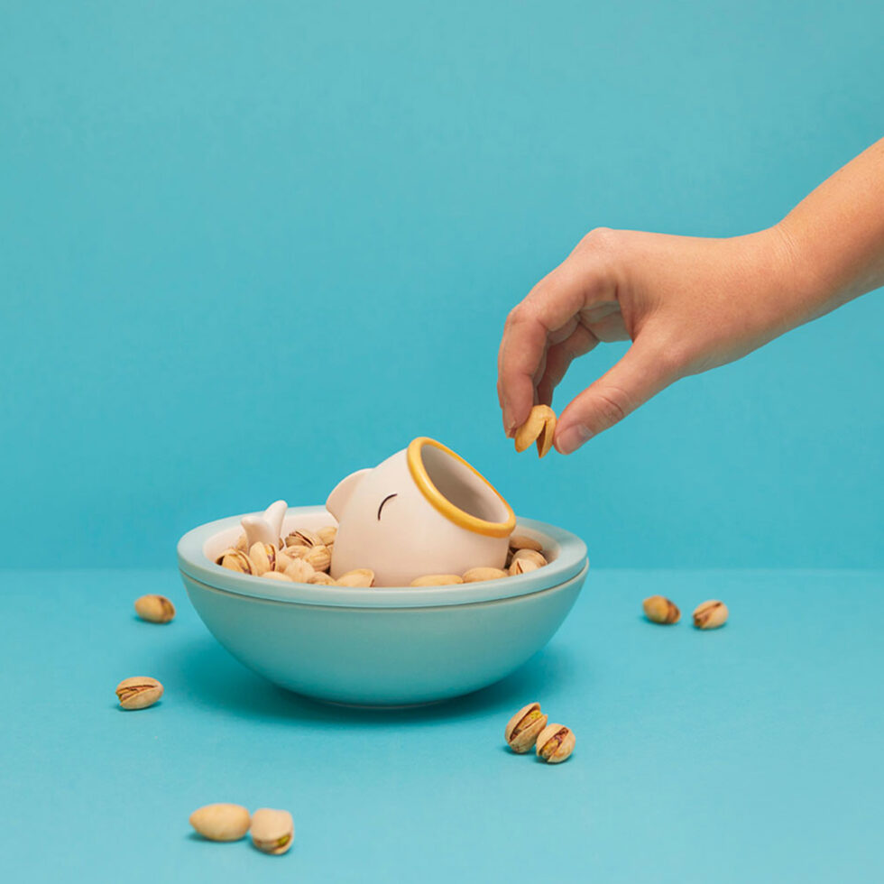 Fish snack bowl 