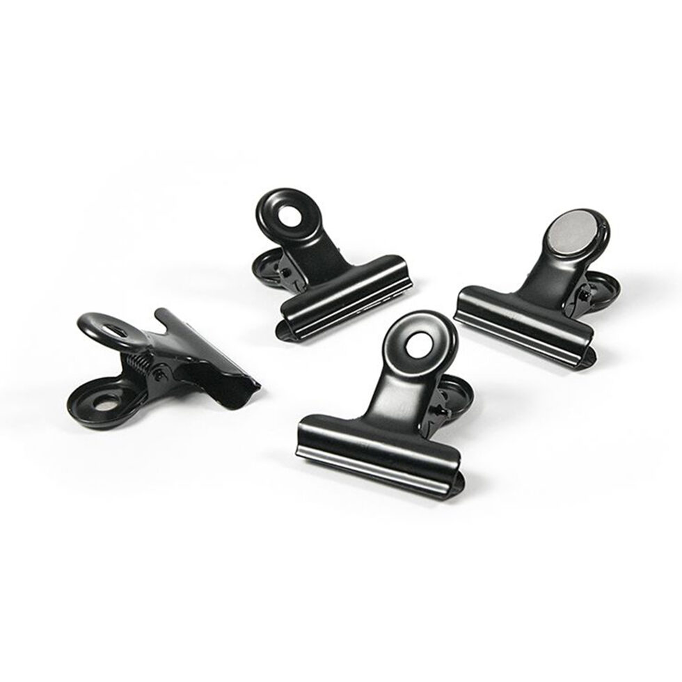 Magnet Clip Klammer 4er Set
schwarz 