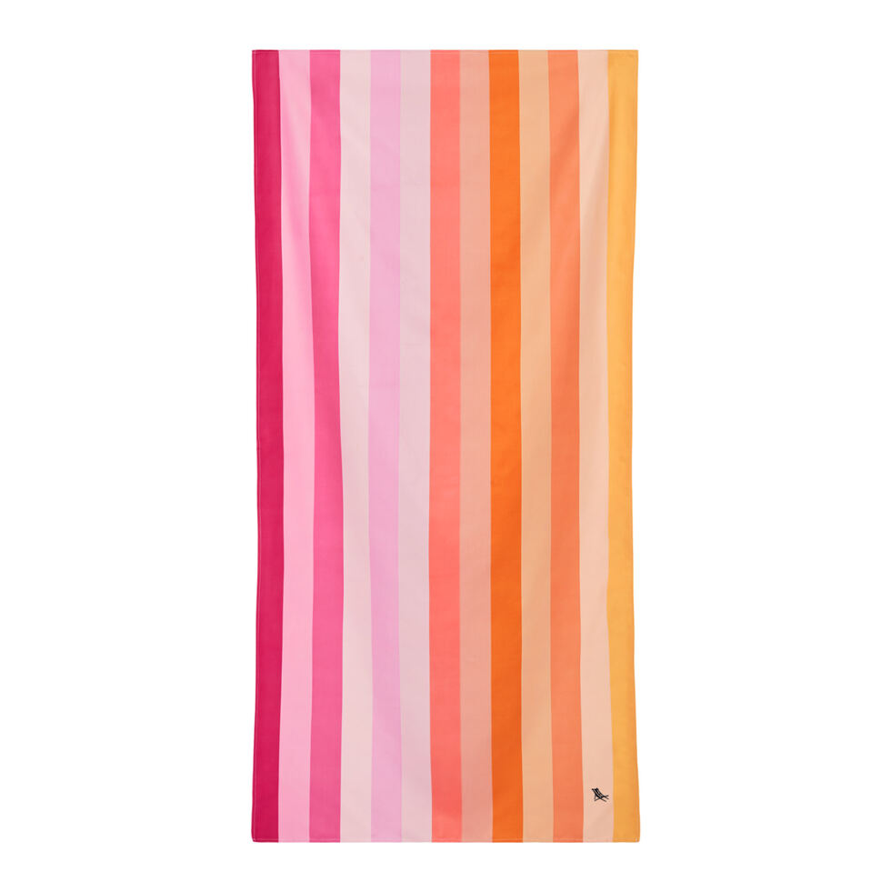 Strandtuch 
pink / orange 