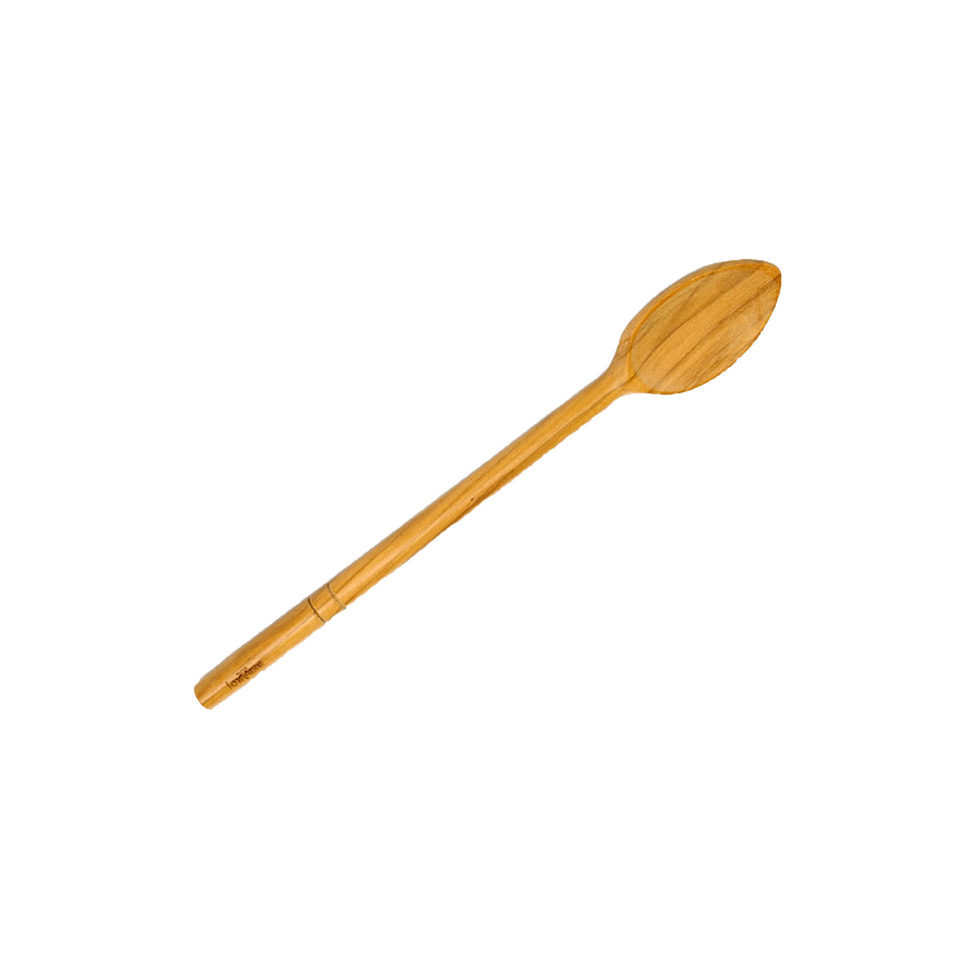Cuillère de cuisine en bois d'olivier 25 cm 