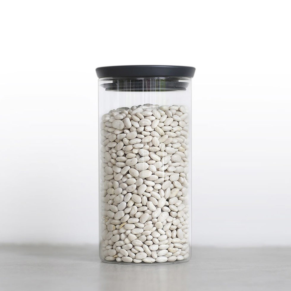 Bidon en verre empilable 1.1lt 
