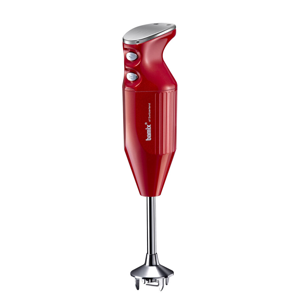 Bamix DeLuxe
Red metalissé 