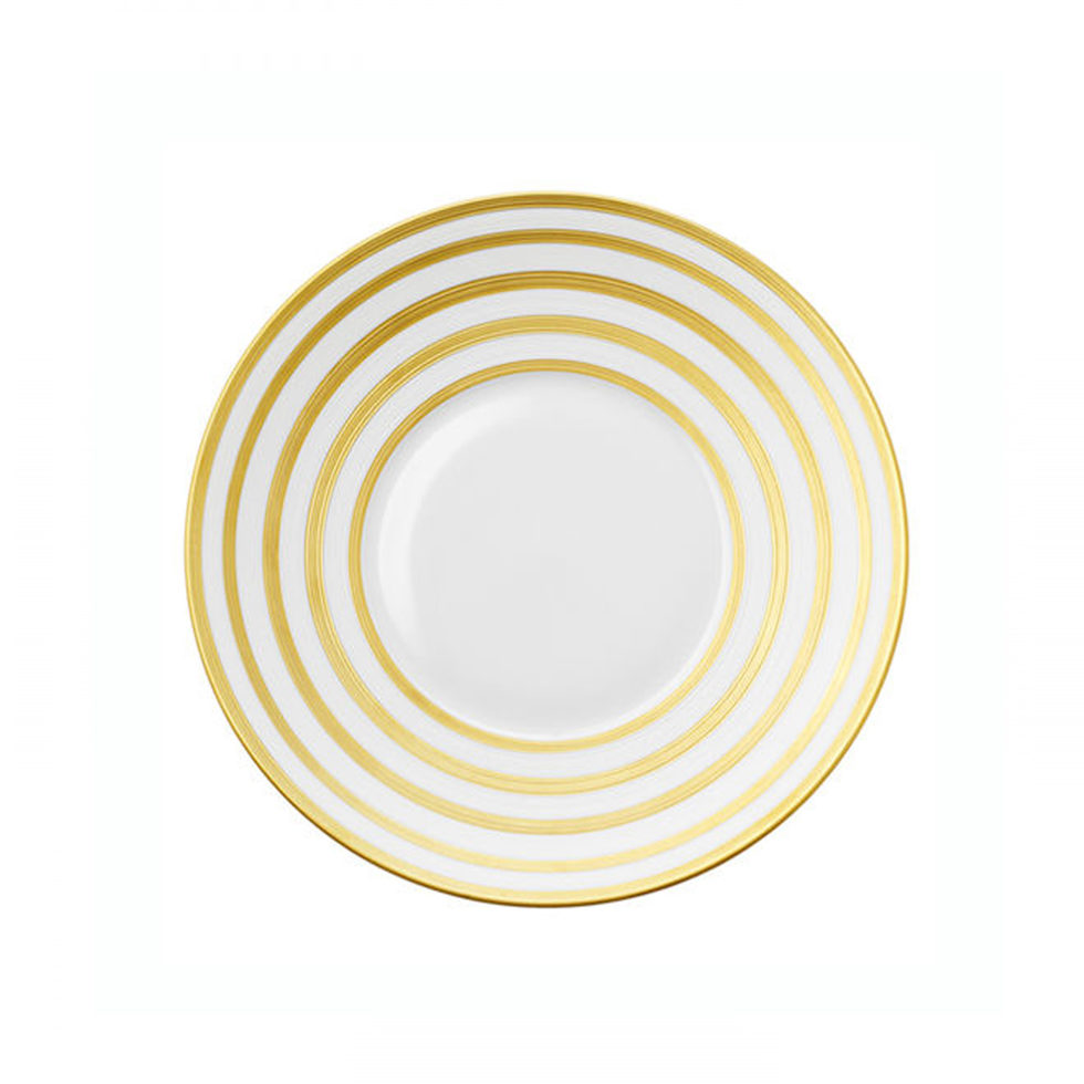 HEMISPHERE GOLD STRIPED
Plate flat 21 cm 