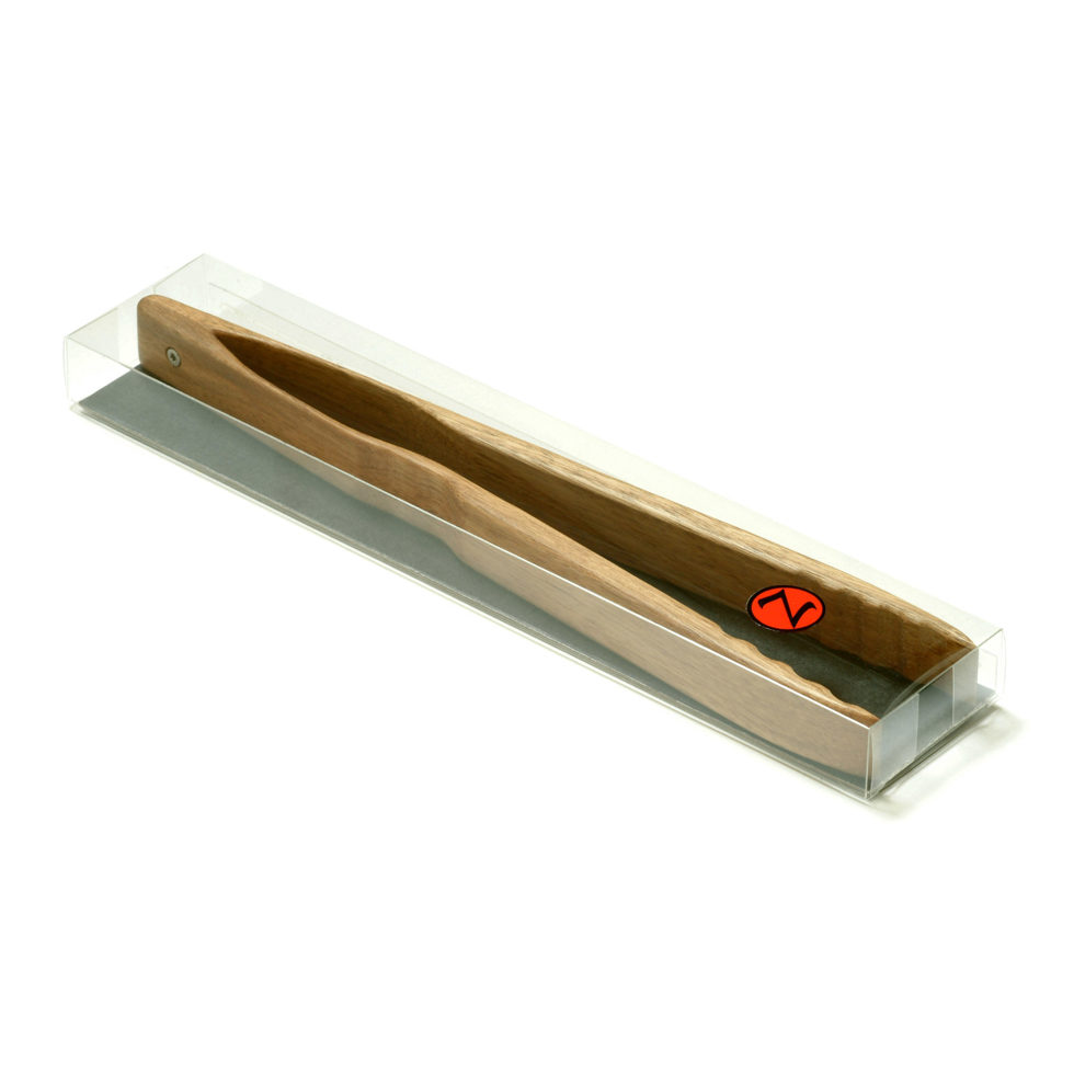 Cooking tongs walnut 30cm 