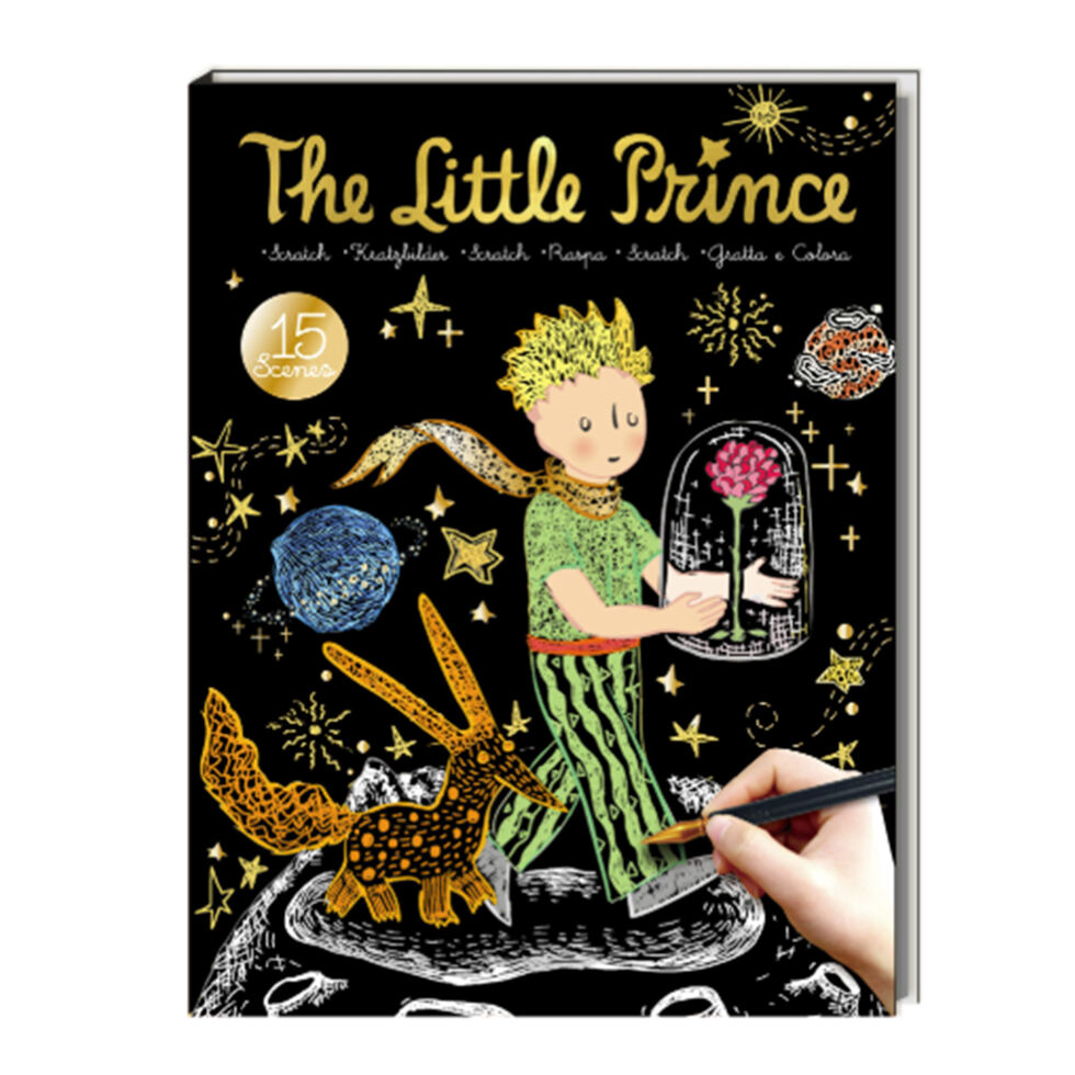 The Little Prince
Scratching pictures book The Little Prince
Scratching pictures book