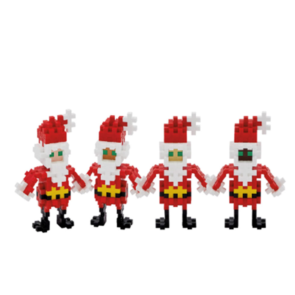 Mini Puzzle 
Weihnachtsmänner 
