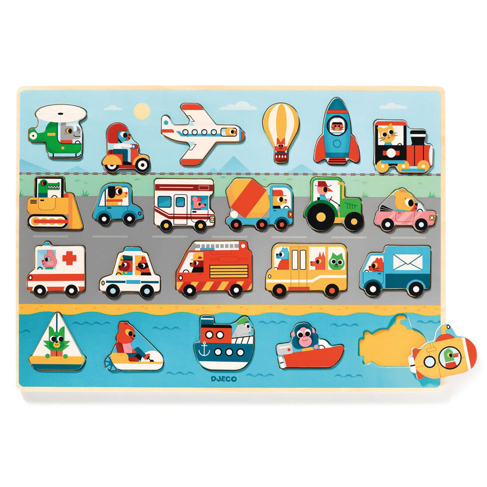 Puzzle Fahrzeuge 
