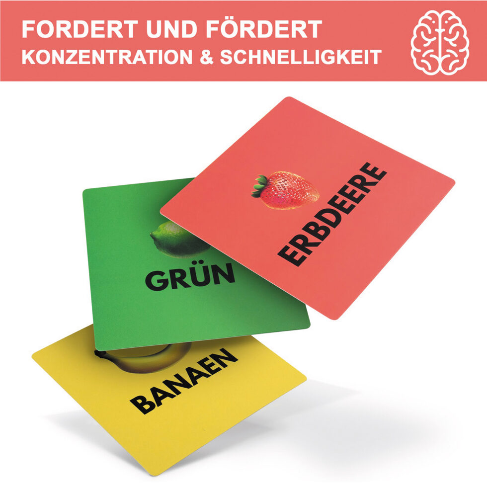 Verkopft 
Jeu de cartes en couleurs 