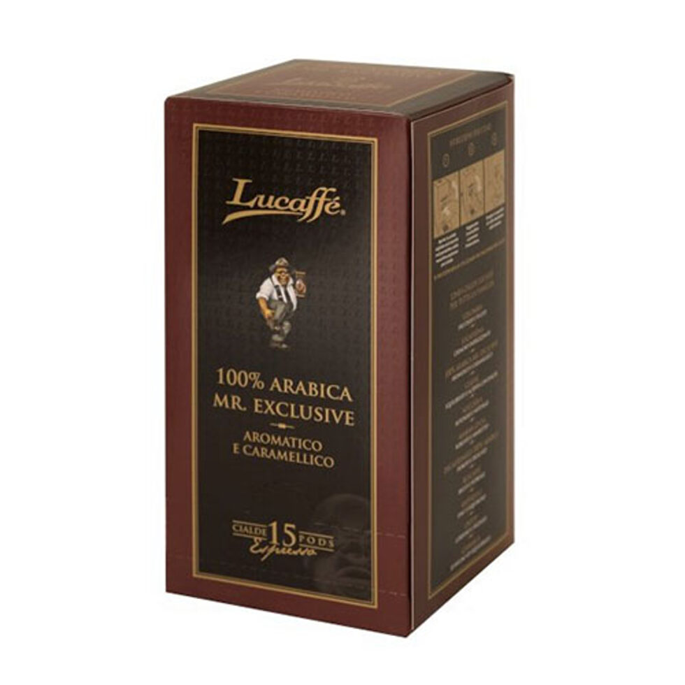 Lucaffé Mr. Exclusive Espresso 150 Pads Lucaffé Mr. Exclusive Espresso 150 Pads
