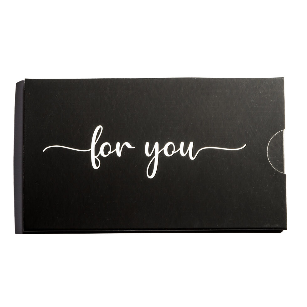 Slider pour carte cadeau 