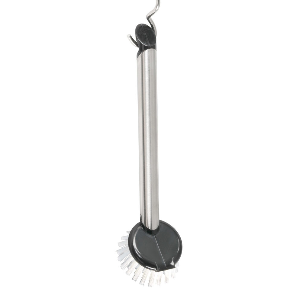 Brosse à laver la vaisselle avec manche en acier inoxydable
autour de 