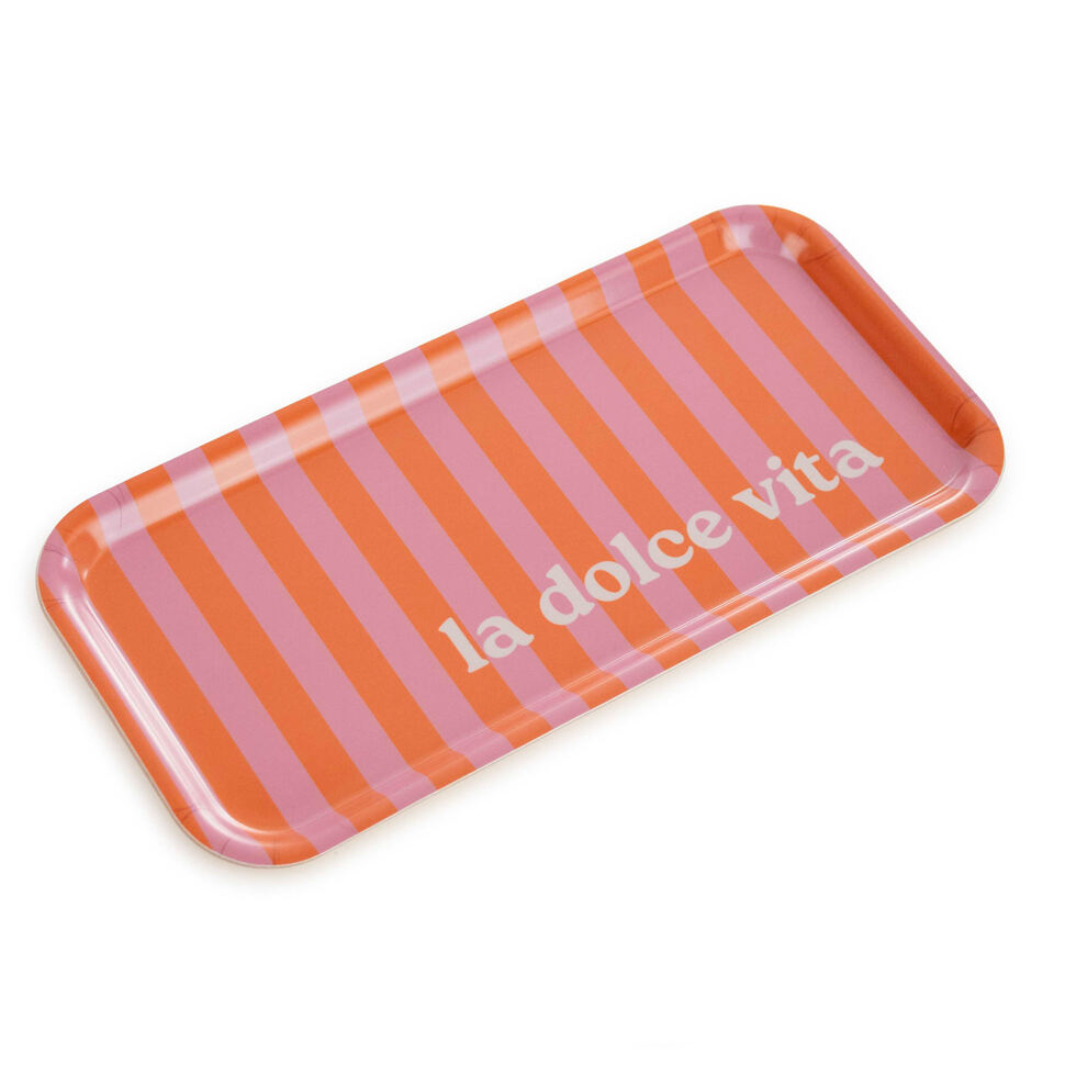 Serving tray - la dolce vita
27 x 13cm Serving tray - la dolce vita
27 x 13cm