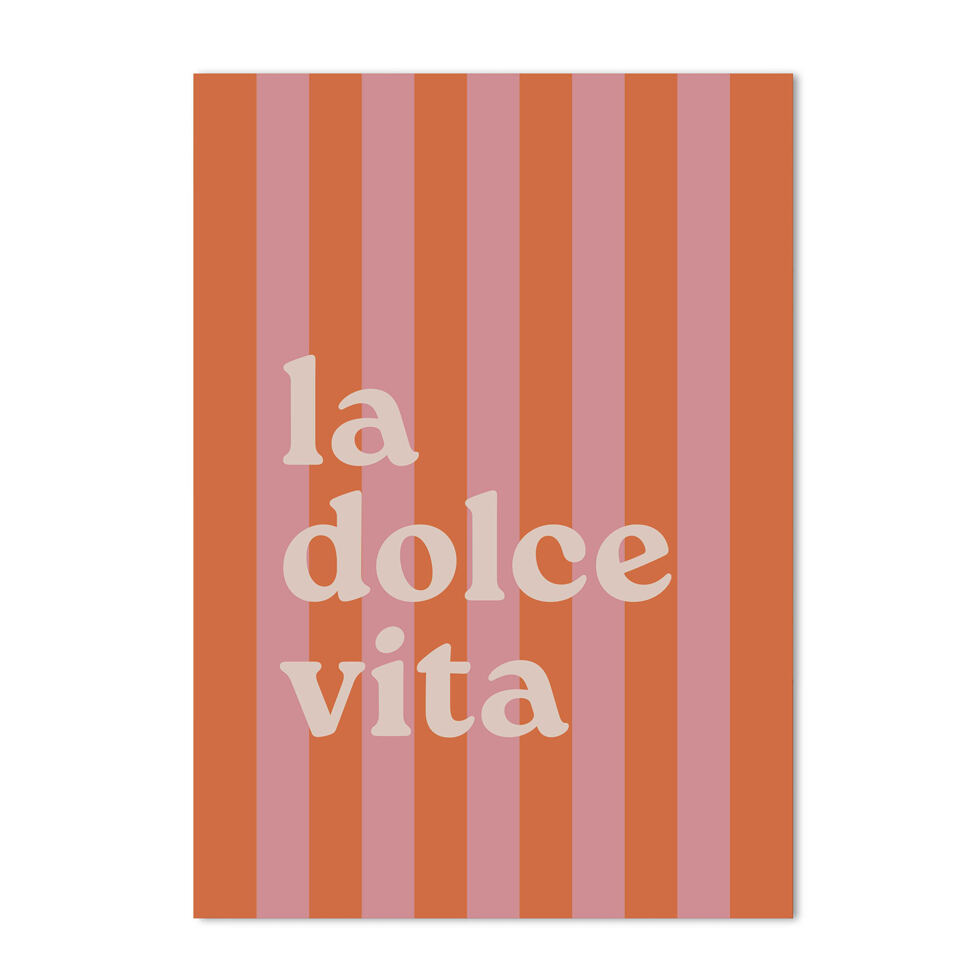 Postkarte - la dolce vita Postkarte - la dolce vita