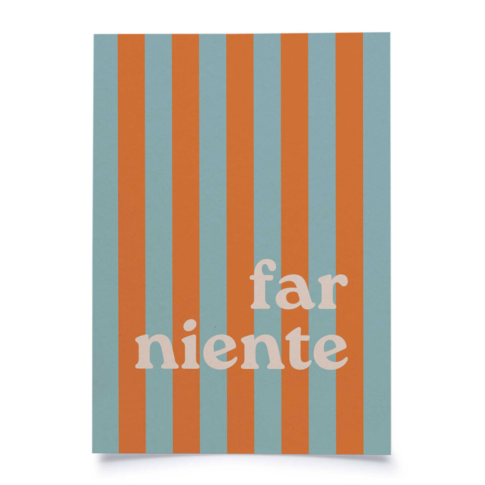 Postkarte - far niente Postkarte - far niente