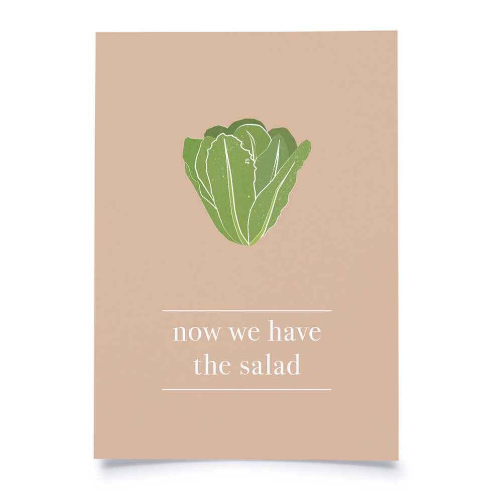 Postcard D`English
Salad 