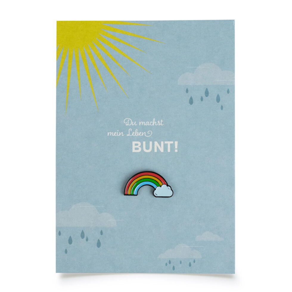 Karte Pin - Regenbogen Karte Pin - Regenbogen
