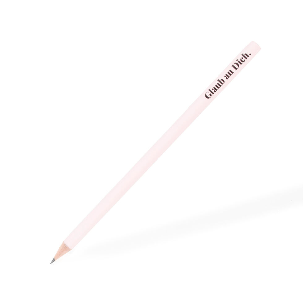 Bleistift rosa
Glaub an dich Bleistift rosa
Glaub an dich