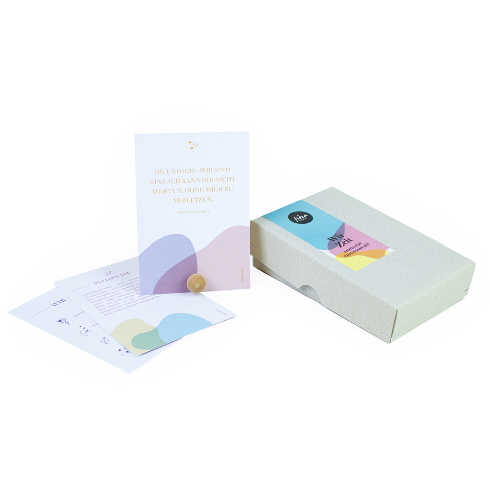 Boîte à cartes We-Time
52 cartes 