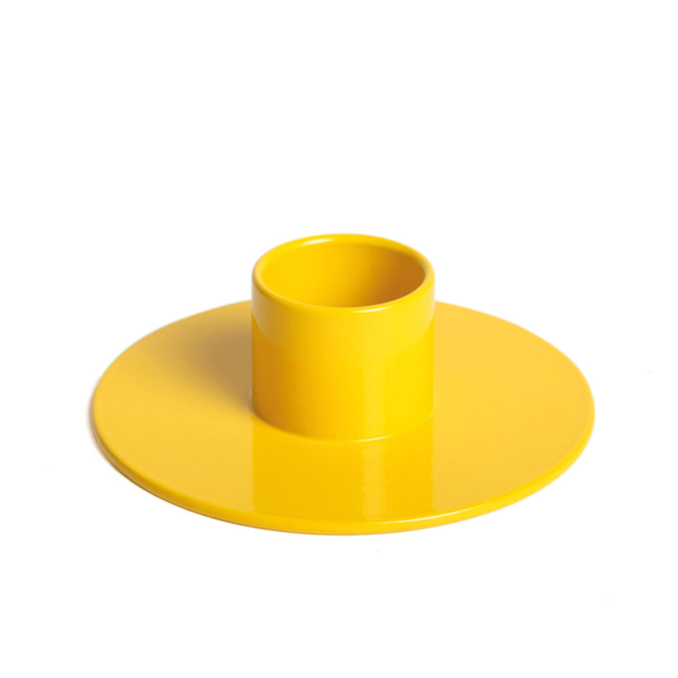 Kerzenhalter gelb Kerzenhalter gelb