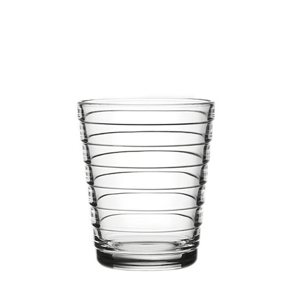 AINO AALTOCup grooved clear 22 cl AINO AALTOCup grooved clear 22 cl
