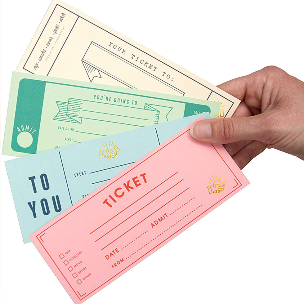 Carnet de bons de réduction 