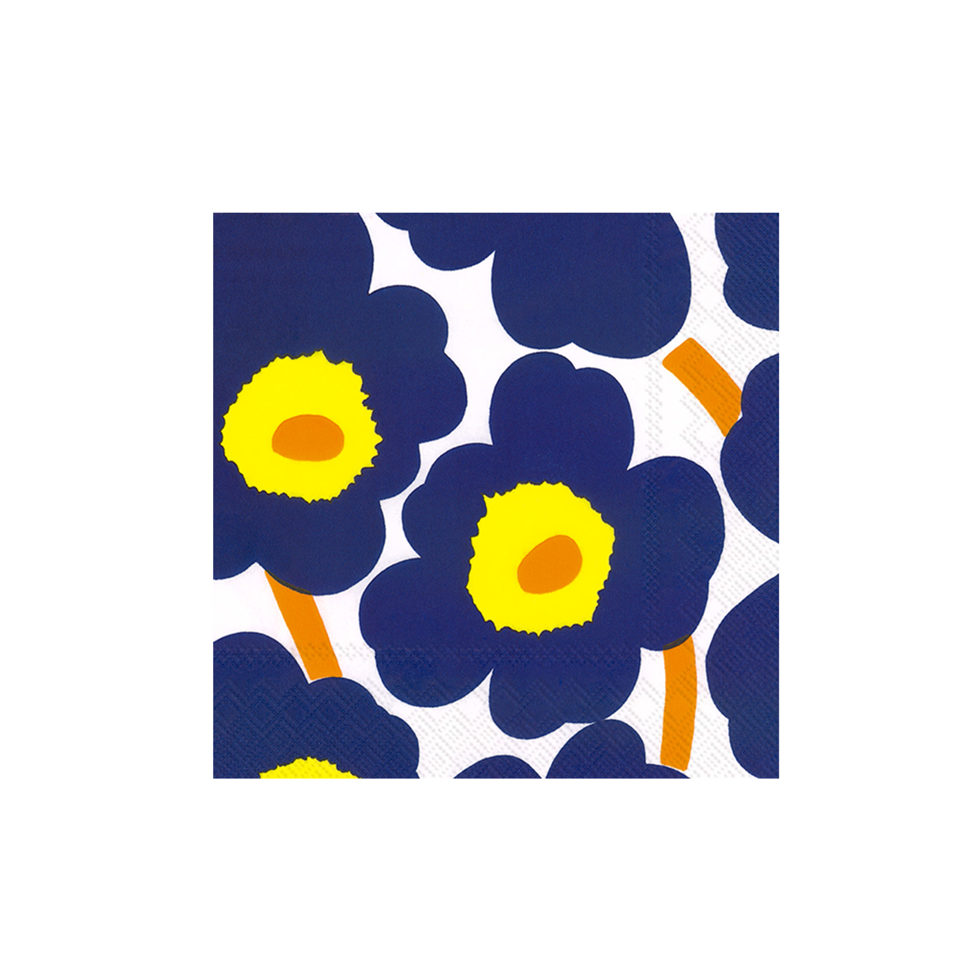 Serviettes en papier
Unikko bleu foncé Serviettes en papier
Unikko bleu foncé