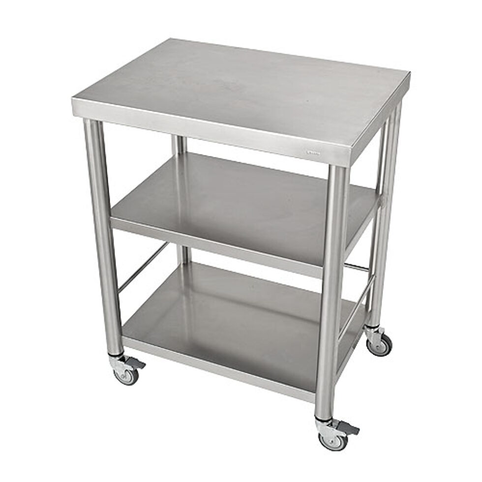 Kitchen trolley stainless steel50 x 70 Kitchen trolley stainless steel50 x 70