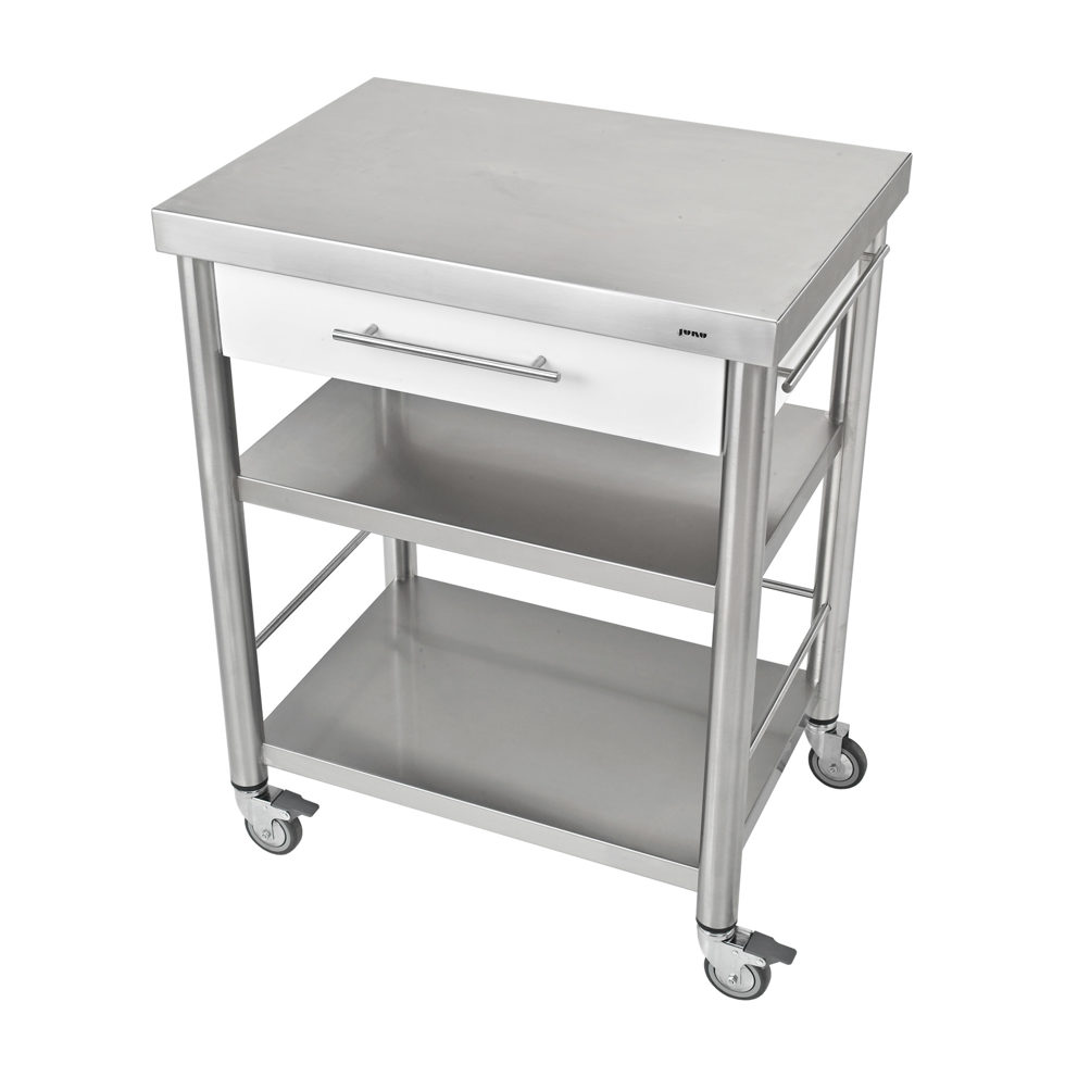 Kitchen trolley Corian white1 drawer50 x 70 Kitchen trolley Corian white1 drawer50 x 70