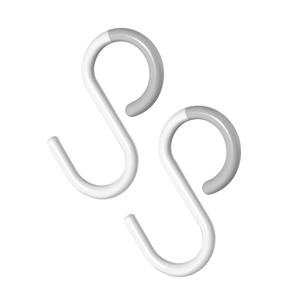 Crochet en S flexible L
blanc, 2s Crochet en S flexible L
blanc, 2s