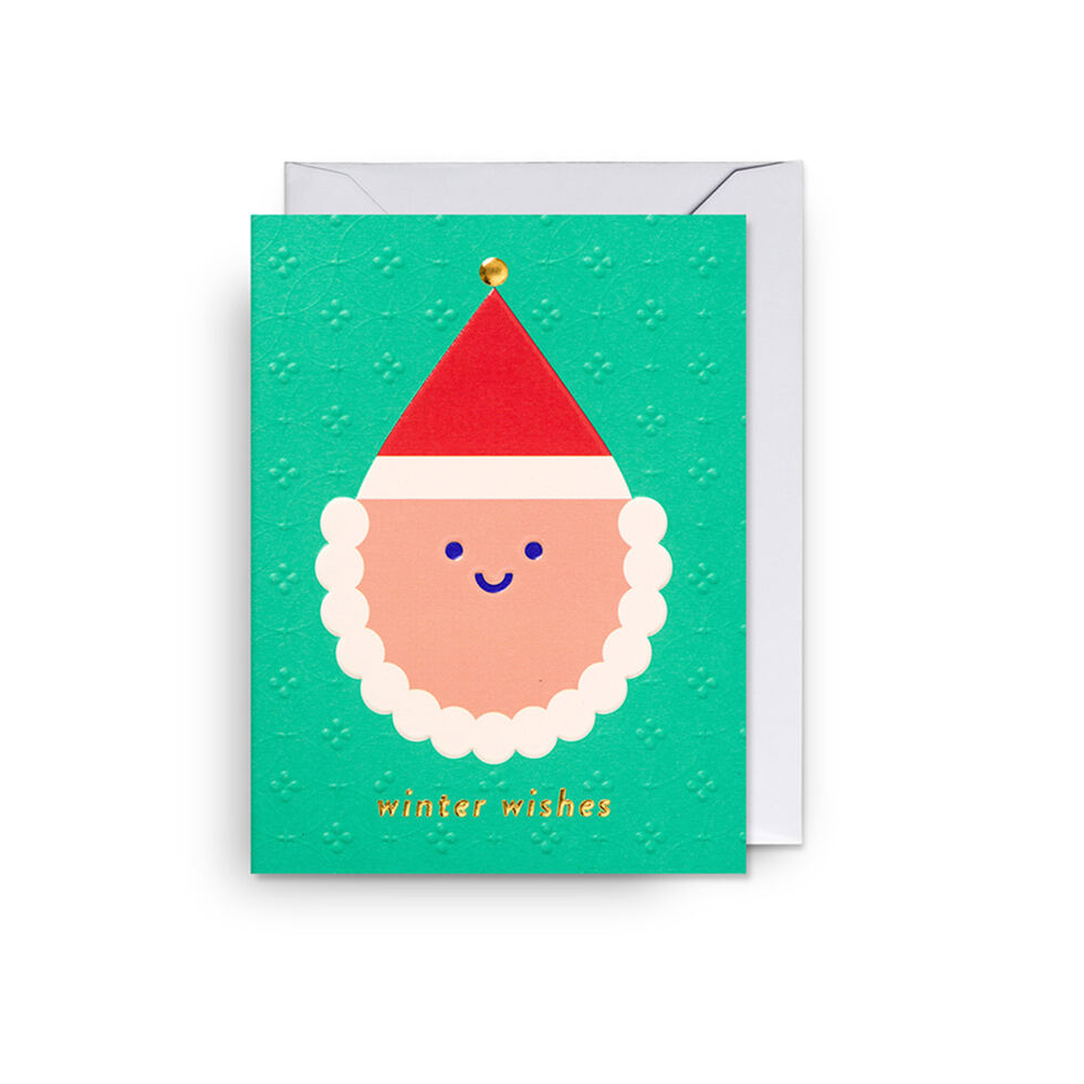 Faltkarte Santa, winter wishes Faltkarte Santa, winter wishes