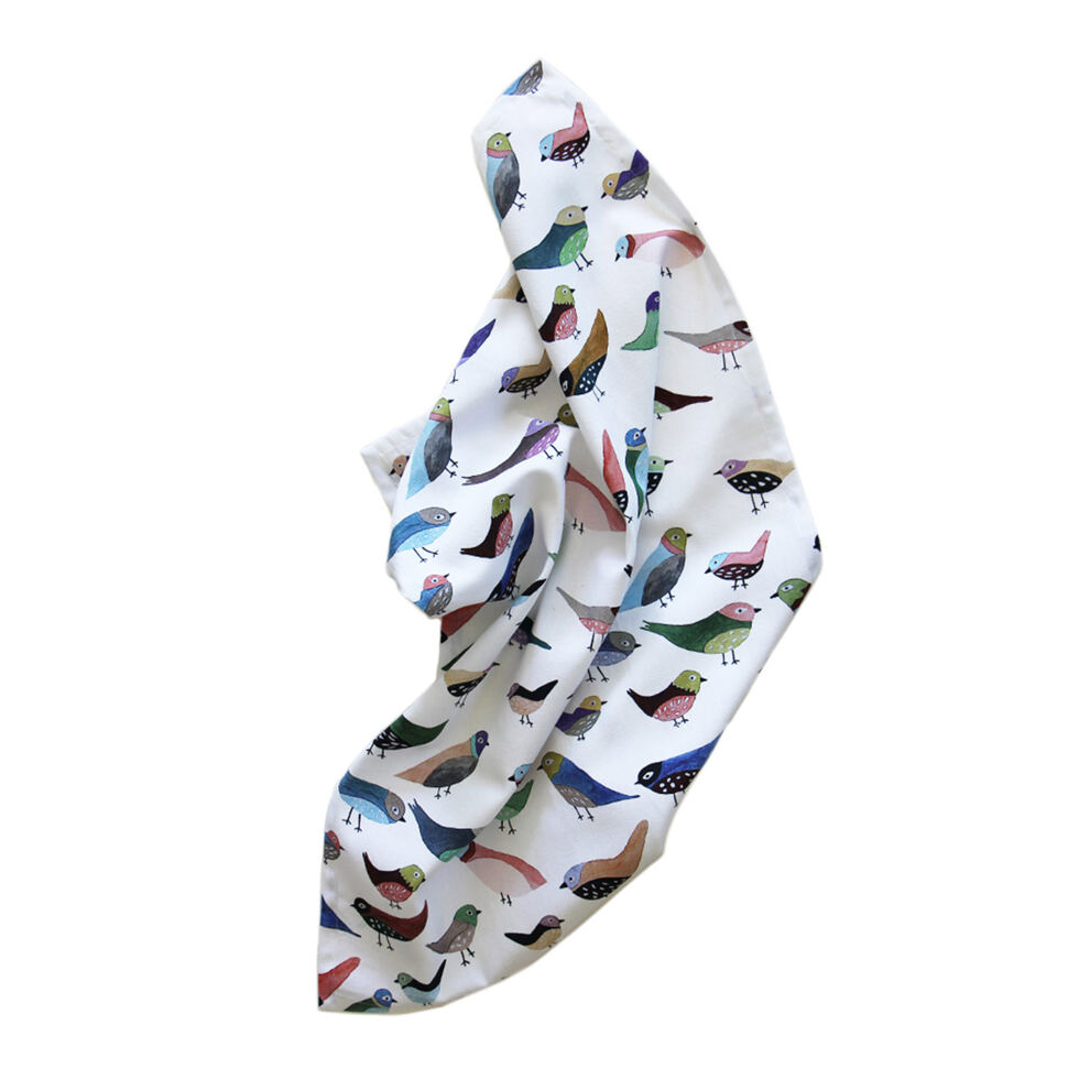 Kitchen towel birds 