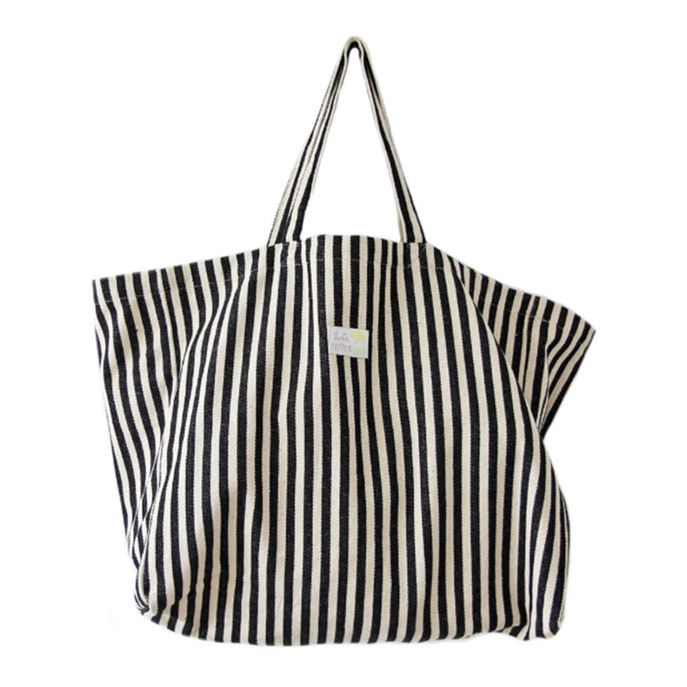 Fabric bag stripes black Fabric bag stripes black