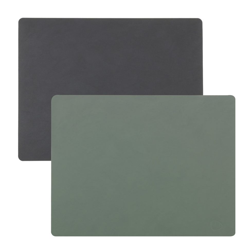 Set de table
anthracite/vert 35x45 Set de table
anthracite/vert 35x45
