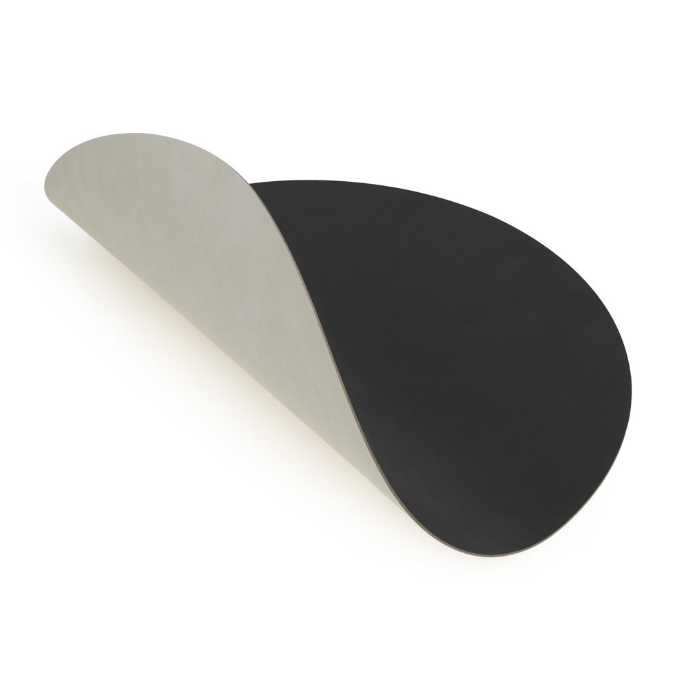 Tischset 
schwarz/weiss  curve 37x44 