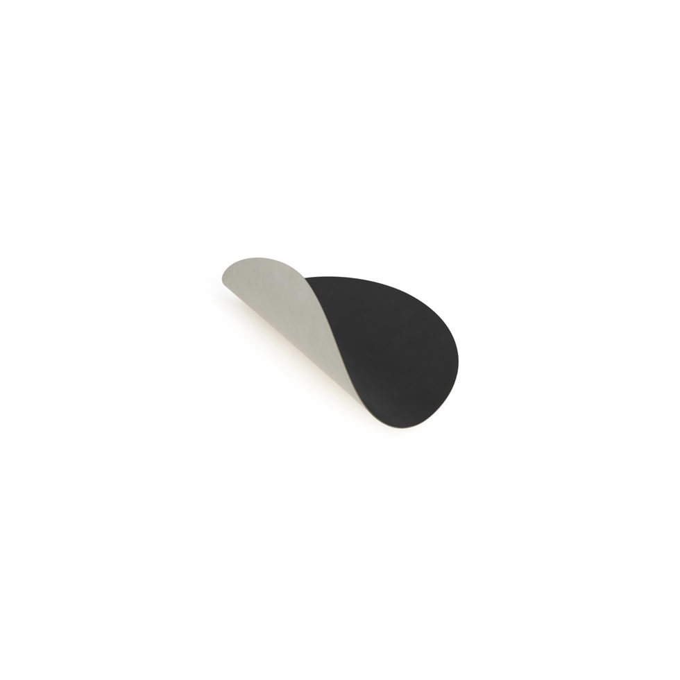 Dessous-de-verre en verre
noir/blanc, ronds, 10 cm 