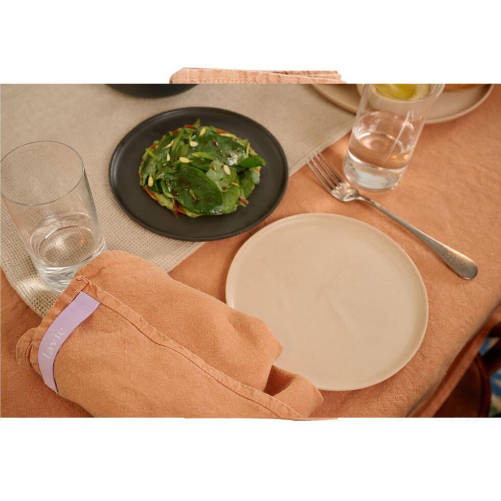 Stoffserviette Leinen
orange 