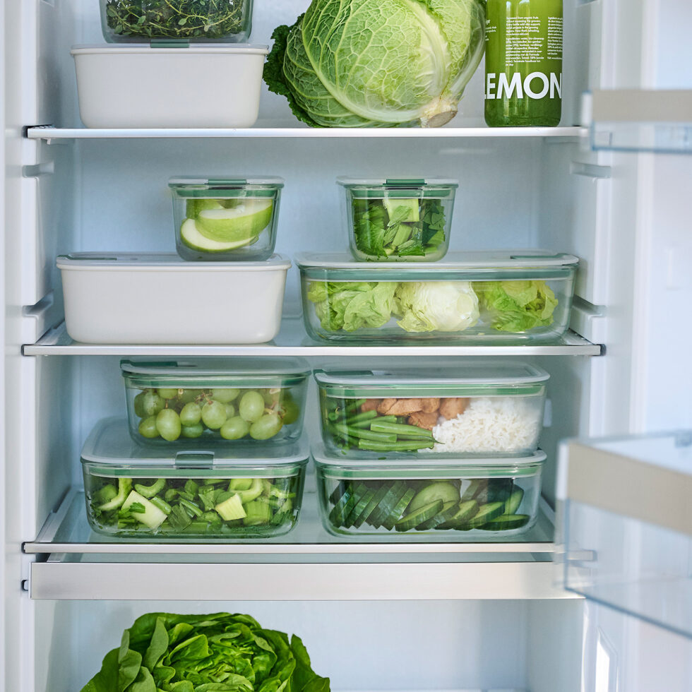 Boîte à provisions en verre
0.7 lt 