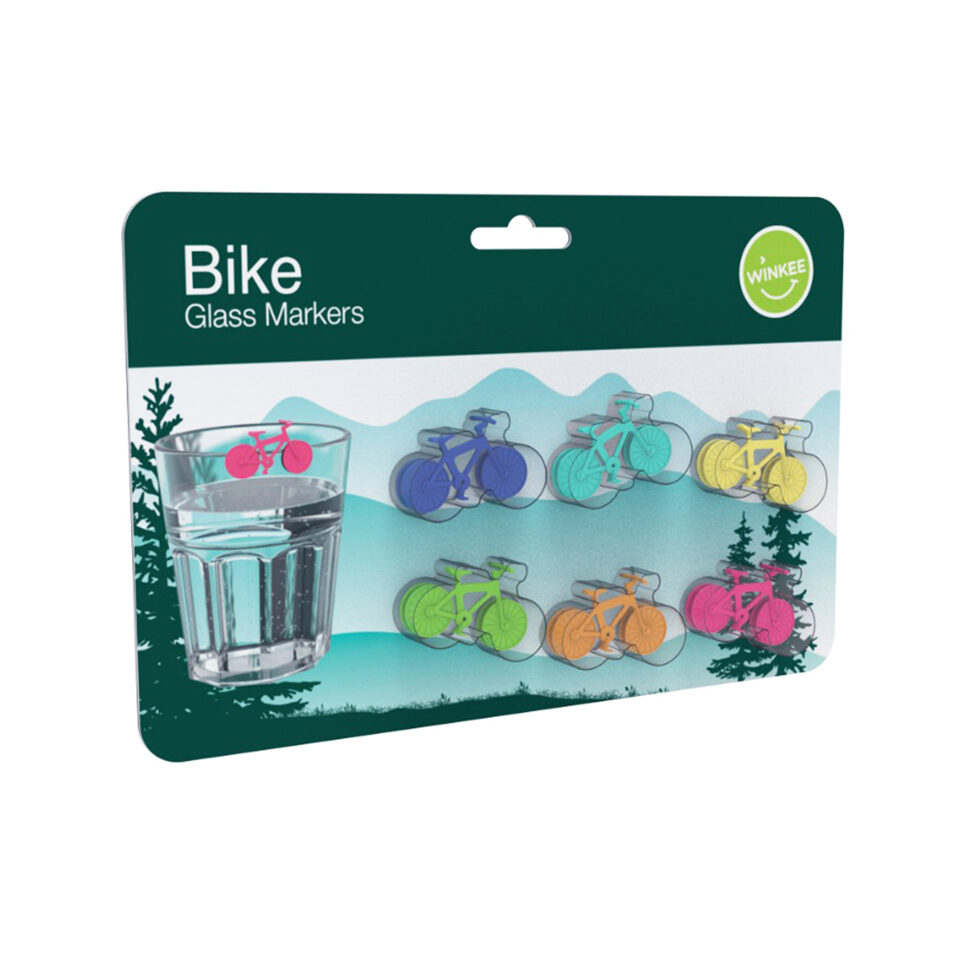 Glasmarker Fahrrad 