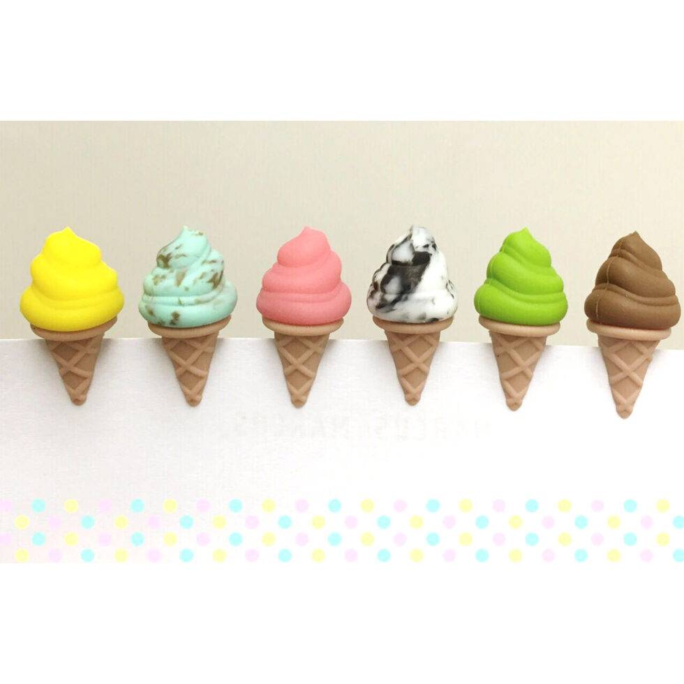 Glasmarker Eiscreme 