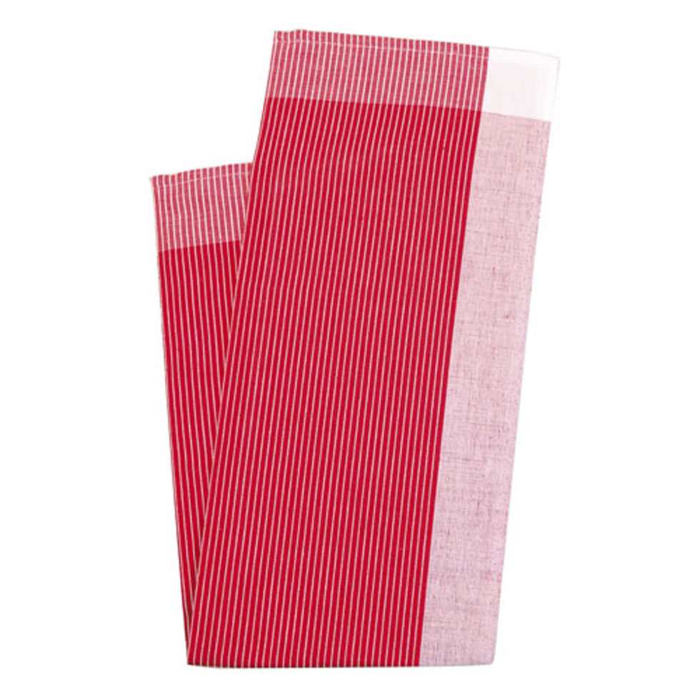 Torchon de cuisine, fines rayures rouges Torchon de cuisine, fines rayures rouges