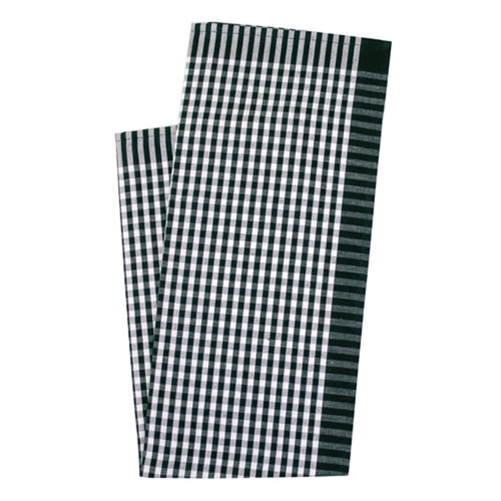 Kitchen towel, check small black Kitchen towel, check small black